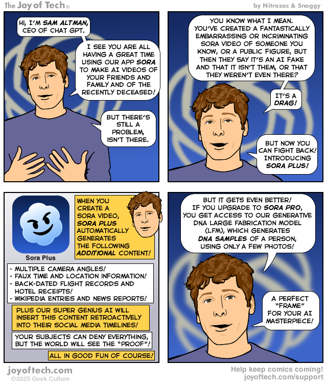 Sam Altman introduces Sora Plus!