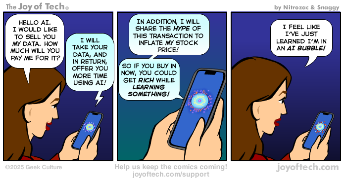 AI, buy my data?